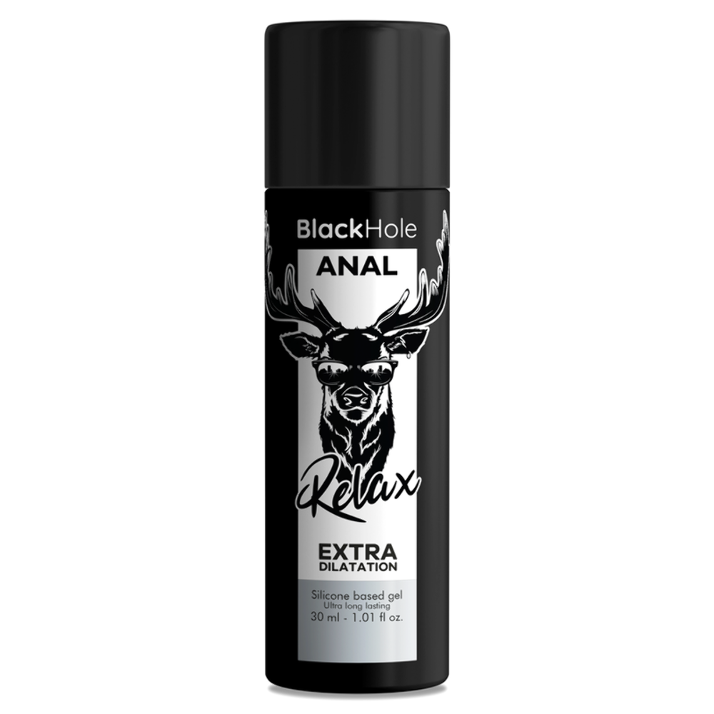 Lubrificante Anale Black Hole Relax - Silicone 30ml