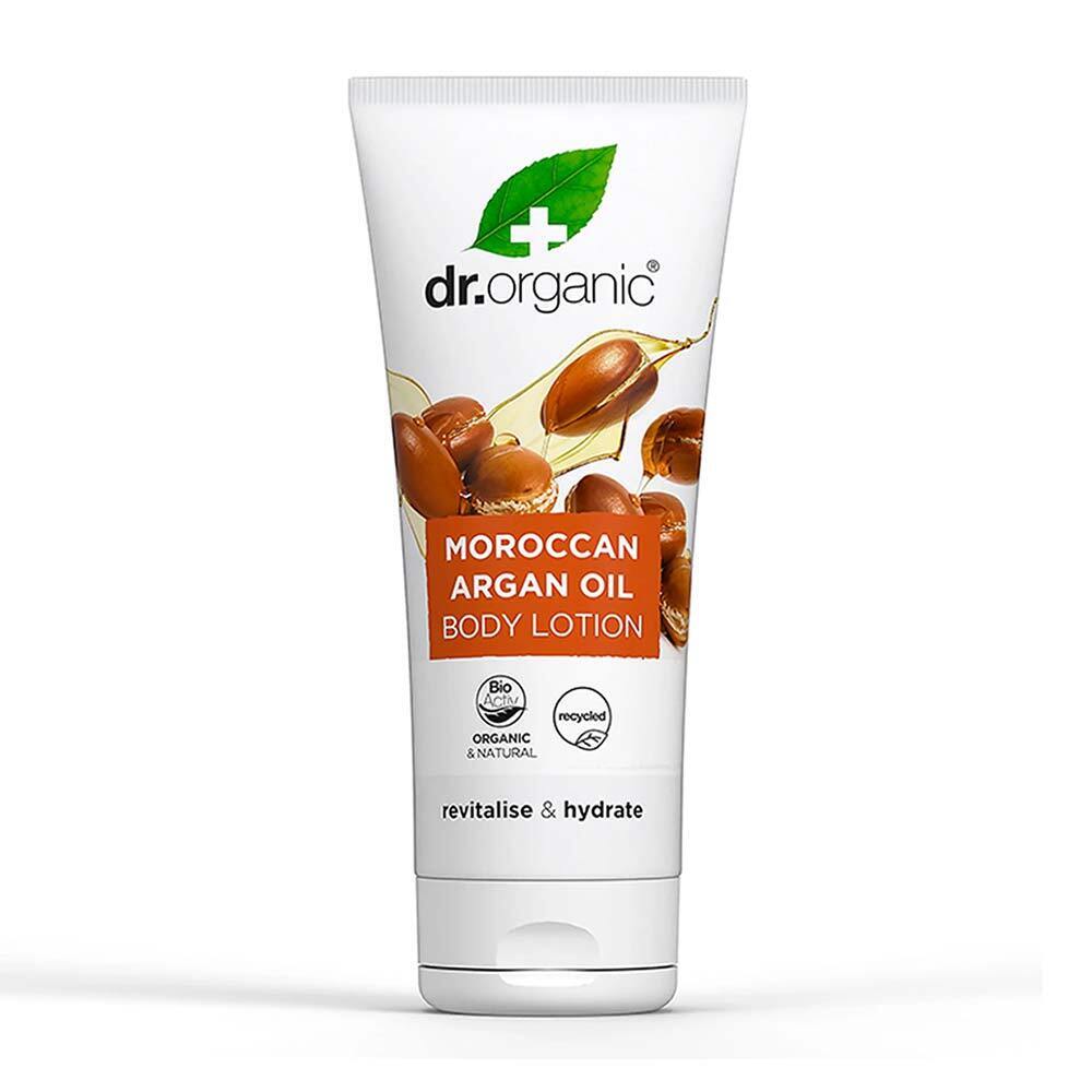 Dr. Organic Limited Moroccan Argan Oil - Crema Corpo Leggera, 200ml