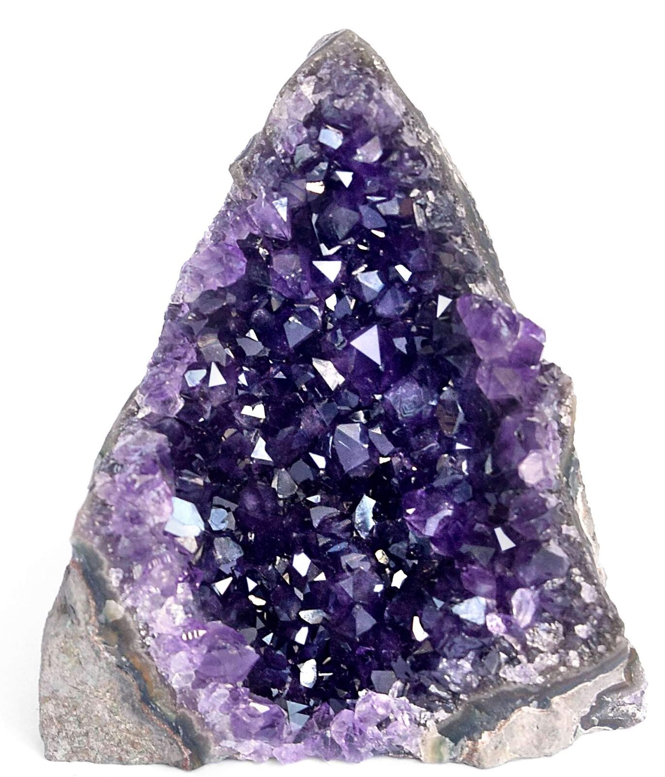 Deep Purple Project Drusa di Ametista geode Pietra Naturale (250 Grammi a (g2h)
