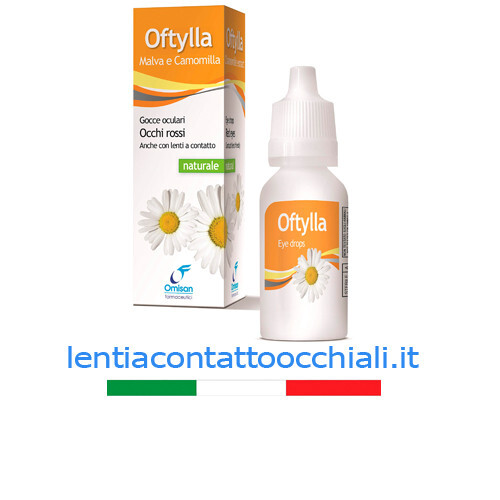 Oftylla Gocce Oculari Malva e Camomilla 15 ml- Omisan