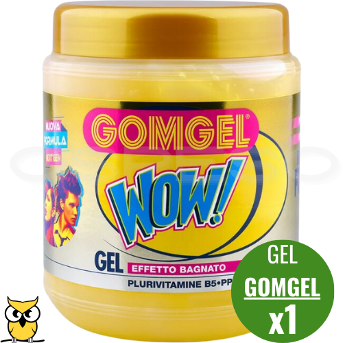 GOMGEL FISSAGGIO FORTE GEL EFFETTO BAGNATO PROTEZIONE UV CON VITAMINE 1000ML