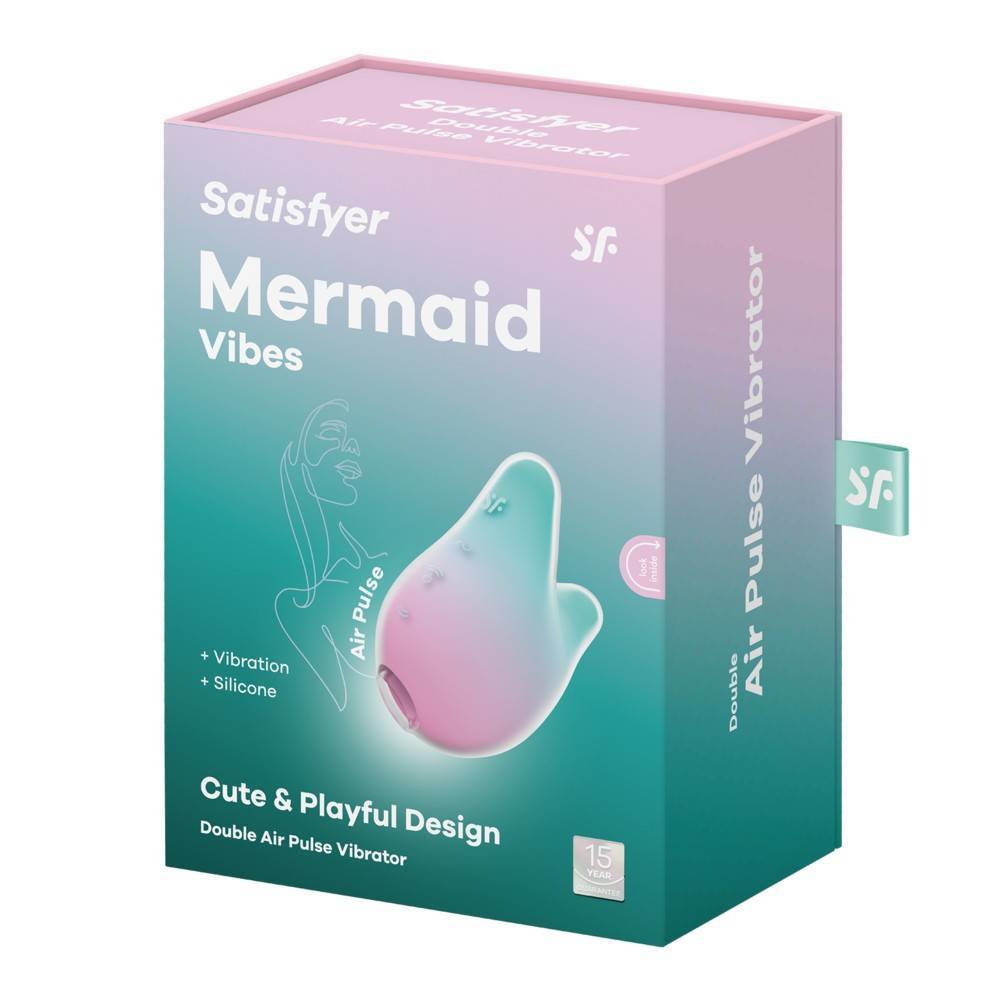 MERMAID ASPIRATORE CLITORIDEO VIBRANTE VIBRATORE MASSAGGIATORE CLITORIDE DONNA
