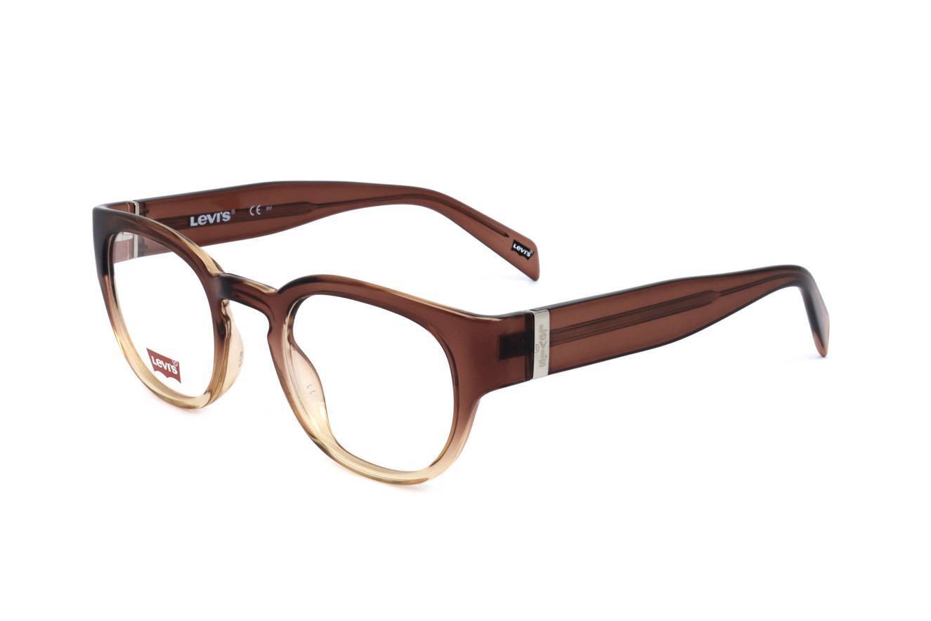 Occhiali da Vista Levis LV 1048 0MY BROWN SHADED BEIGE 49/23/140 Unisex