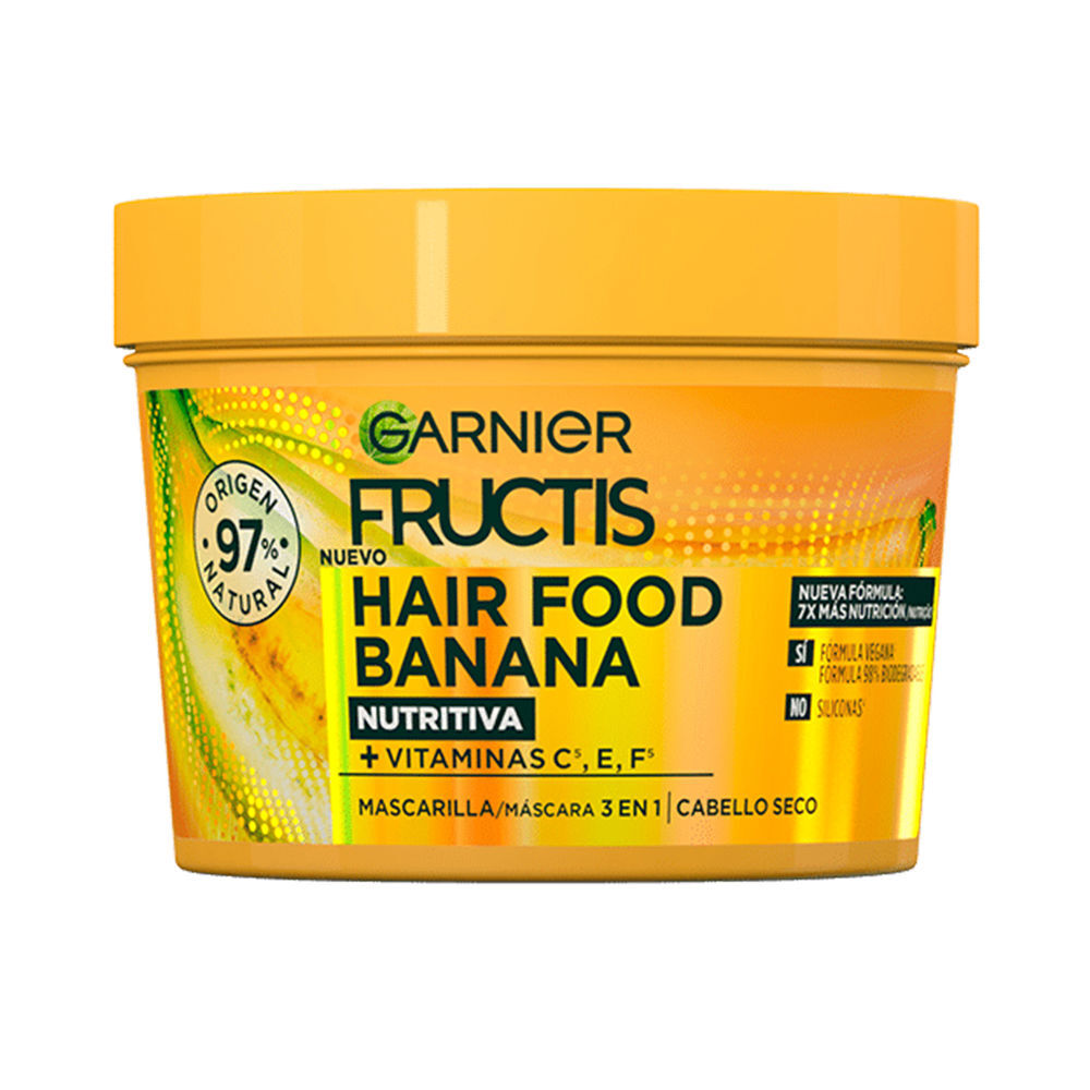 Capelli Garnier women FRUCTIS HAIR FOOD banana maschera ultra nutriente 390 ml