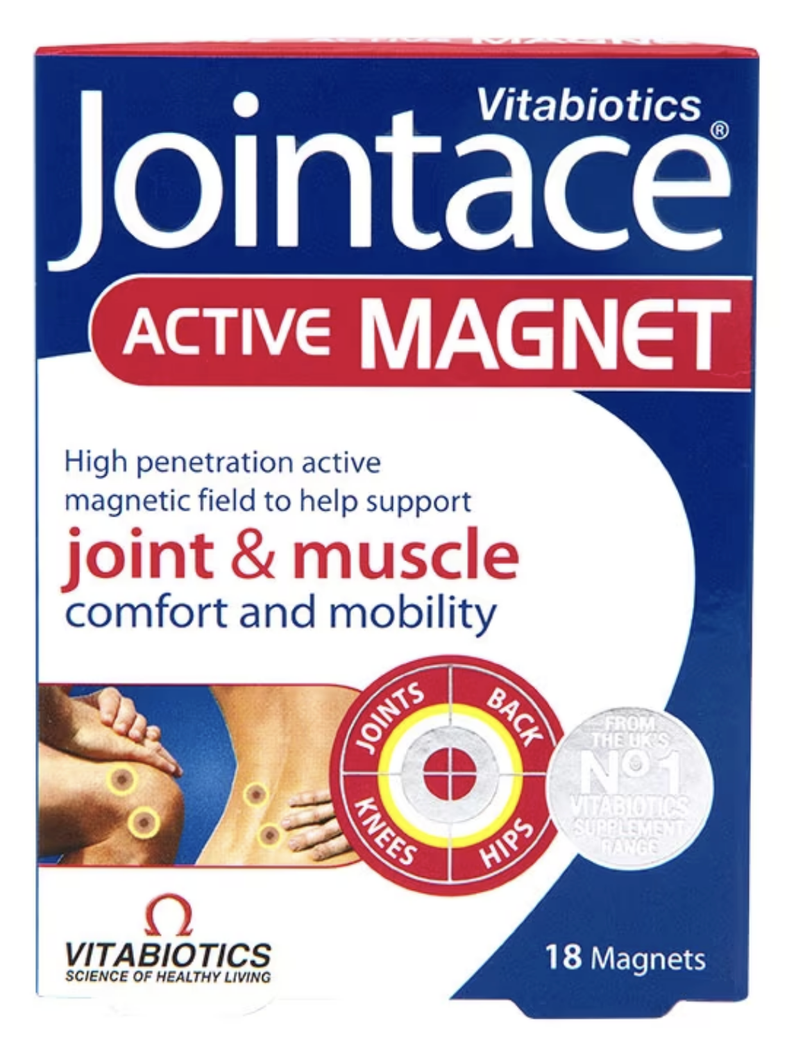 Vitabiotics Jointace Articolazioni Dolore Magnete Azione 18 X Magnetico Cerotti