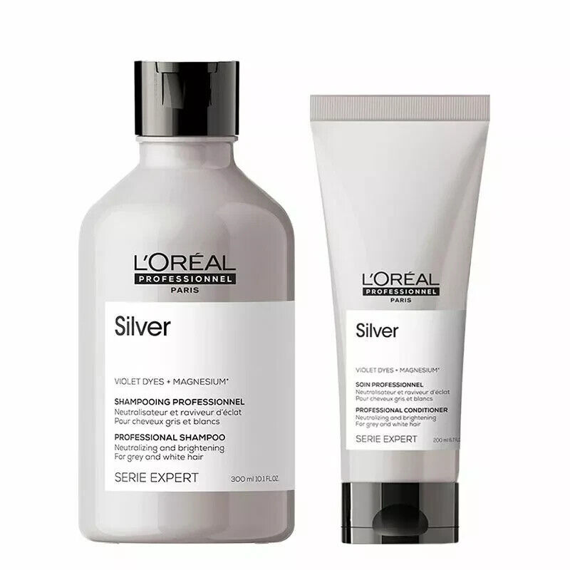 LOreal Professionnel Serie Expert DUO Silver Shampoo 300Ml E Conditioner 200Ml