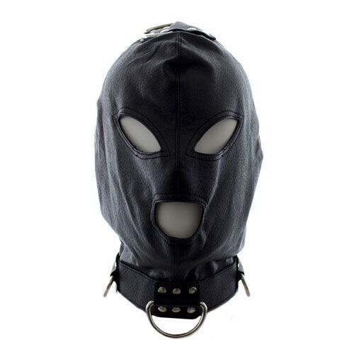 Maschera integrale costrittiva completa bondage fetish sexy shop toy