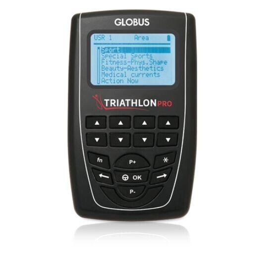 Globus Triathlon Pro Dispositivo elettroterapia per le discipline del triathlon