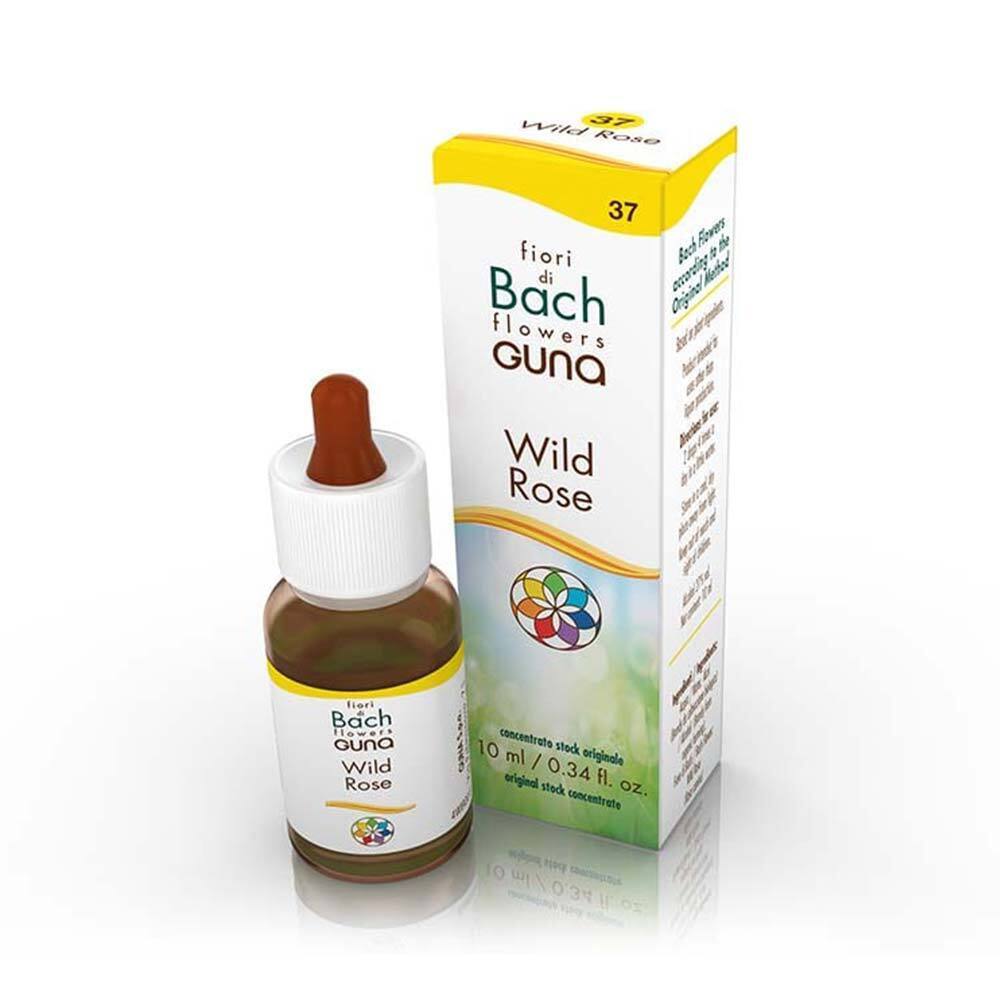 Guna Fiori di Bach Wild Rose Rimedio Fitoterapico, 10ml