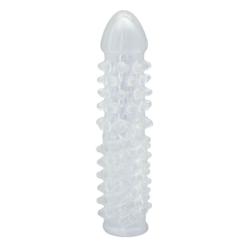 Guaina fallica timeless more prolunga trasparente per pene