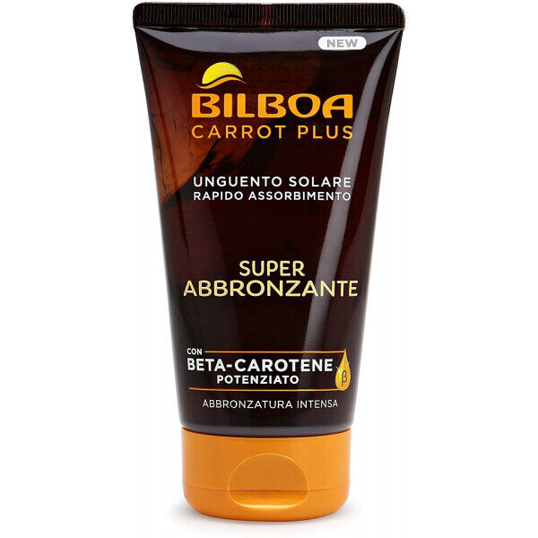 ABBRONZANTE BILBOA CARROT PLUS UNGUENTO SOLARE 150ML IN CREMA ABBRONZA RAPIDAMEN