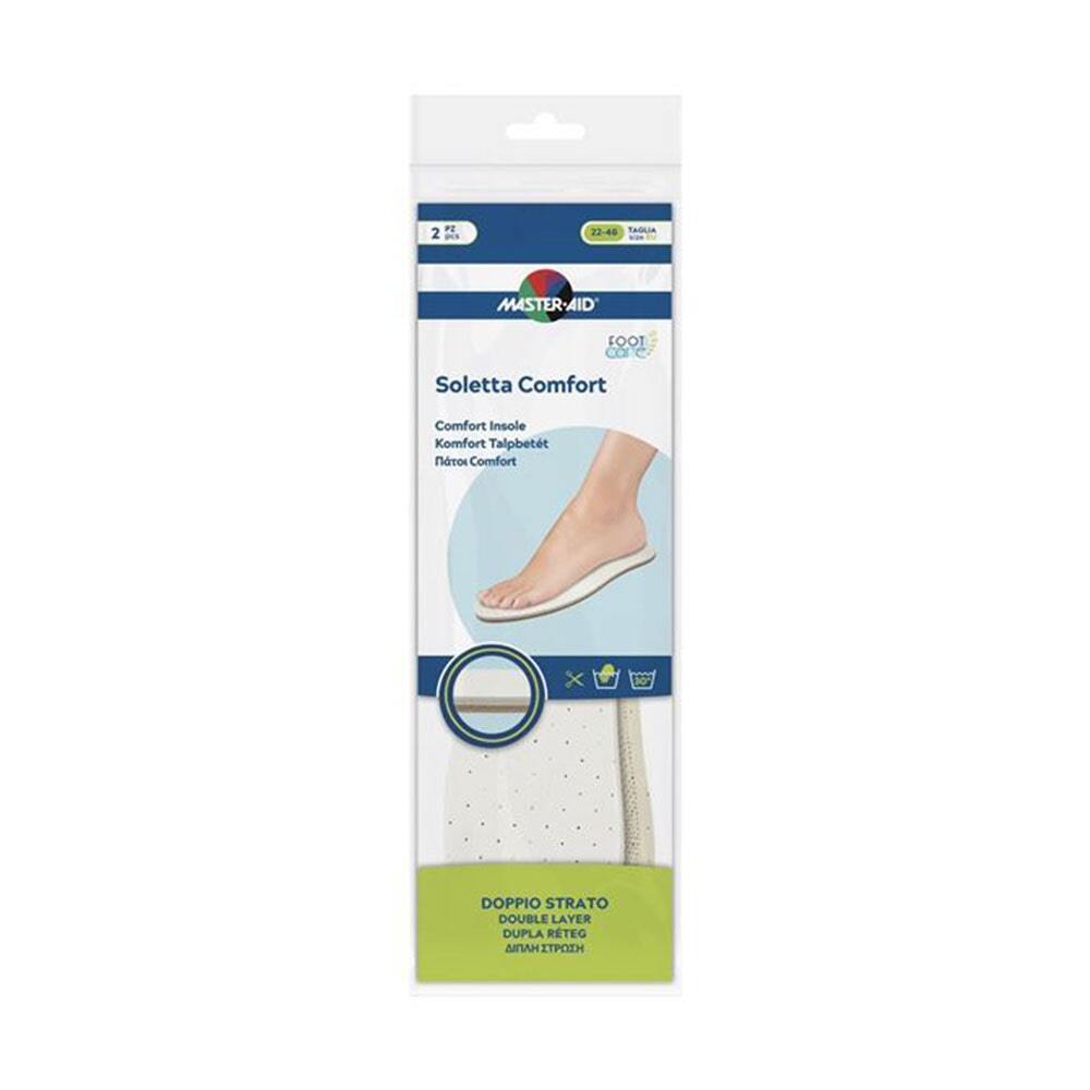 Master-Aid Foot Care - Soletta Comfort Ritagliabile, 2 solette
