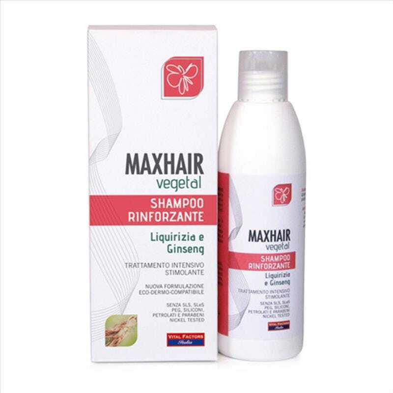Vital Factors MaxHair Vegetal Shampoo Rinforzante 200 ml