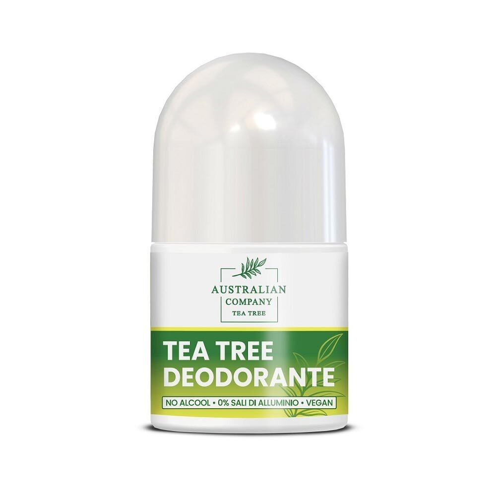 Optima Naturals Australian Company Tea Tree - Deodorante Roll On, 50ml