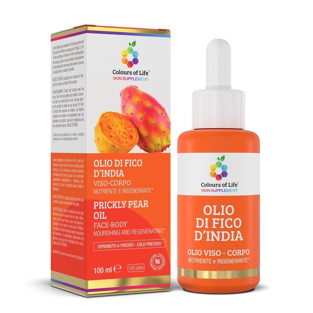 Optima Naturals Colours Of Life - Olio Fico d'india Nutriente, 100ml