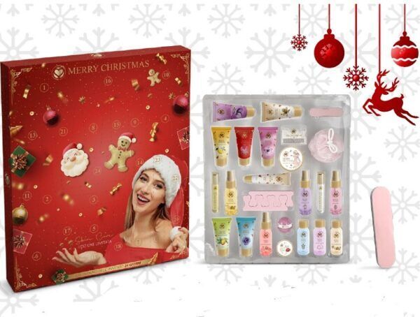 calendario dell'avvento Seta blu - 24 sorprese beauty - NOVITA' NATALE