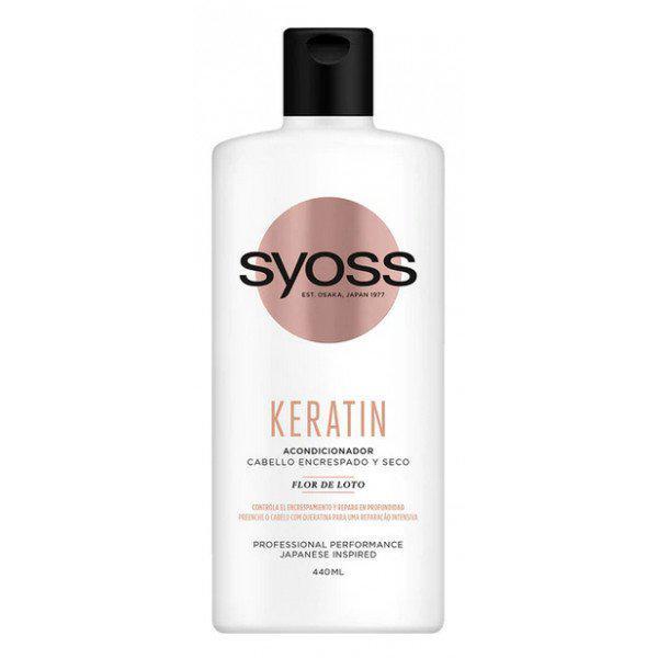 Syoss Keratin Acondicionador Cabello Encrespado Y Seco 440ml