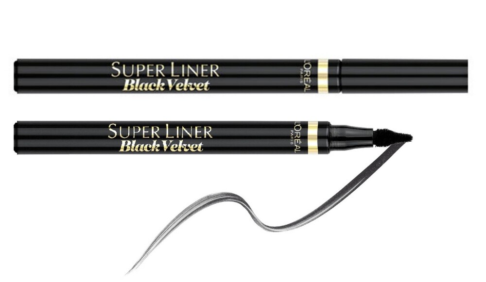 L Oreal Super Liner Eyeliner Feltro Black Velvet Extra Nero