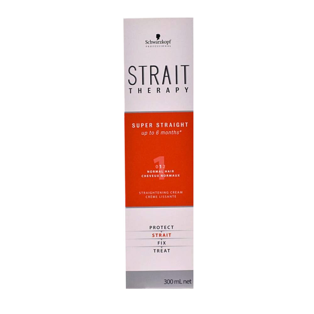 Schwarzkopf Strait Styling Therapy Straightening Normal Hair 0 300 Ml