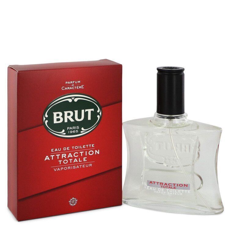 Brut Attraction Totale by Faberge Eau De Toilette Spray 3.4 oz / e 100 ml