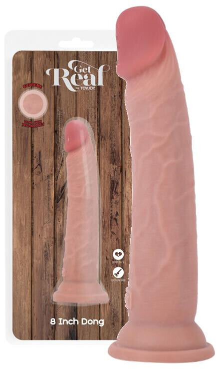Dildo grande con ventosa pene finto vaginale anale big fallo realistico morbido