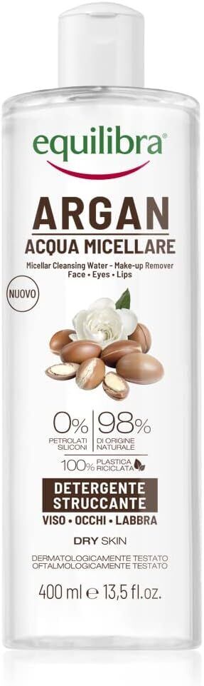 EQUILIBRA ACQUA MICELLARE VISO STRUCCANTE A BASE DI ACIDO IALURONICO E TENSIOATT