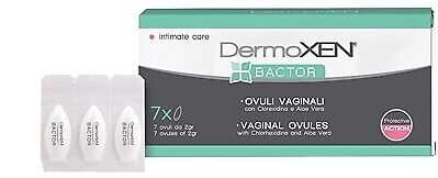 Ekuberg Pharma S.u.r.l. Dermoxen Bactor 7 Ovuli Vaginali Da 2 G