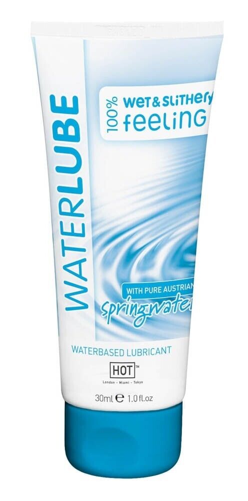 LUBRIFICANTE A BASE D'ACQUA PER UOMO E DONNA GEL INTIMO ANALE VAGINALE 30 ML