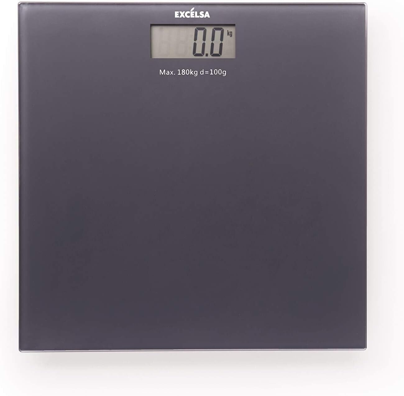 Excelsa Spa Bilancia Pesapersone Elettrica, Grigio, 30 x 30 cm