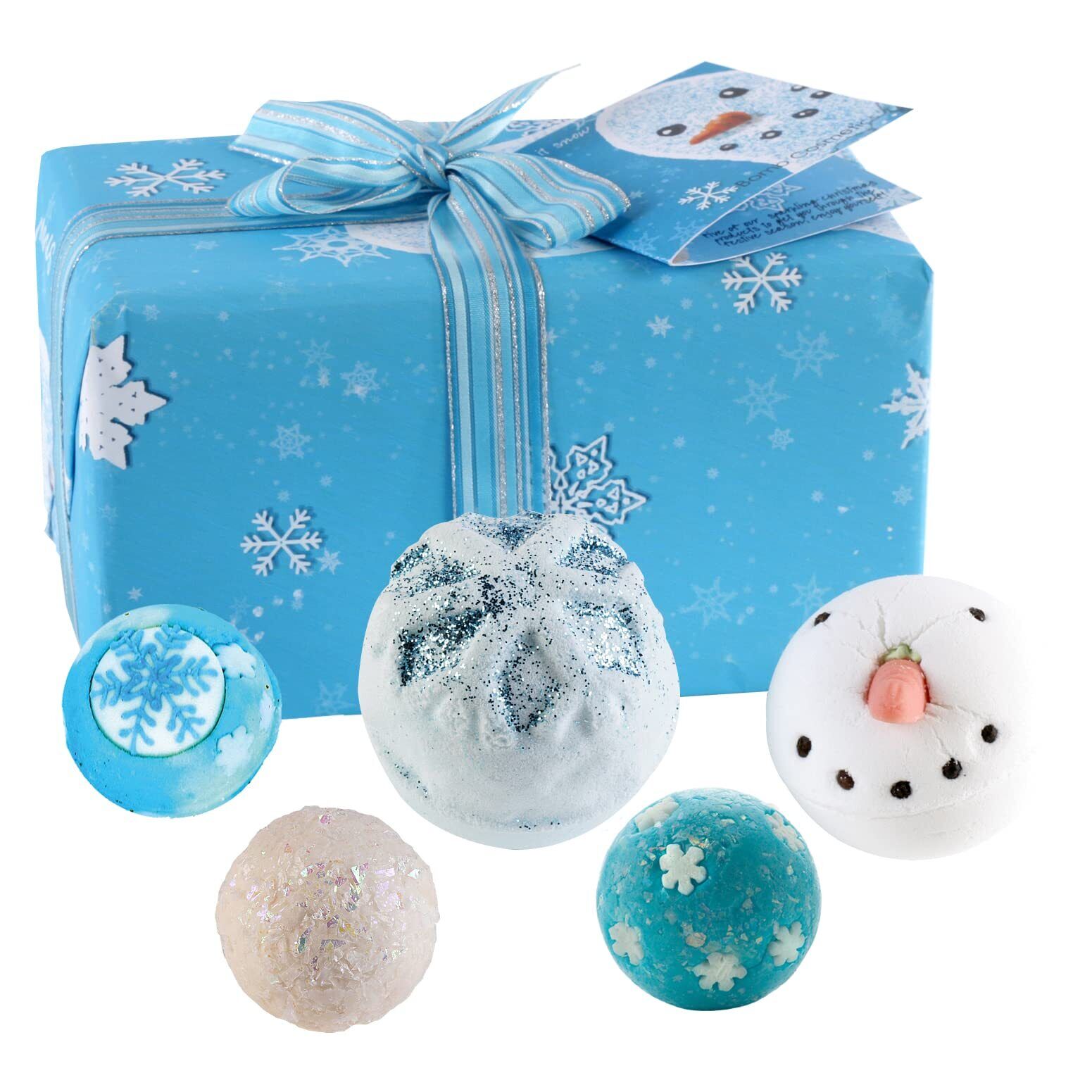 Bomb Cosmetics - Let it Snow, Set da bagno in confezione regalo, motivo (I7r)
