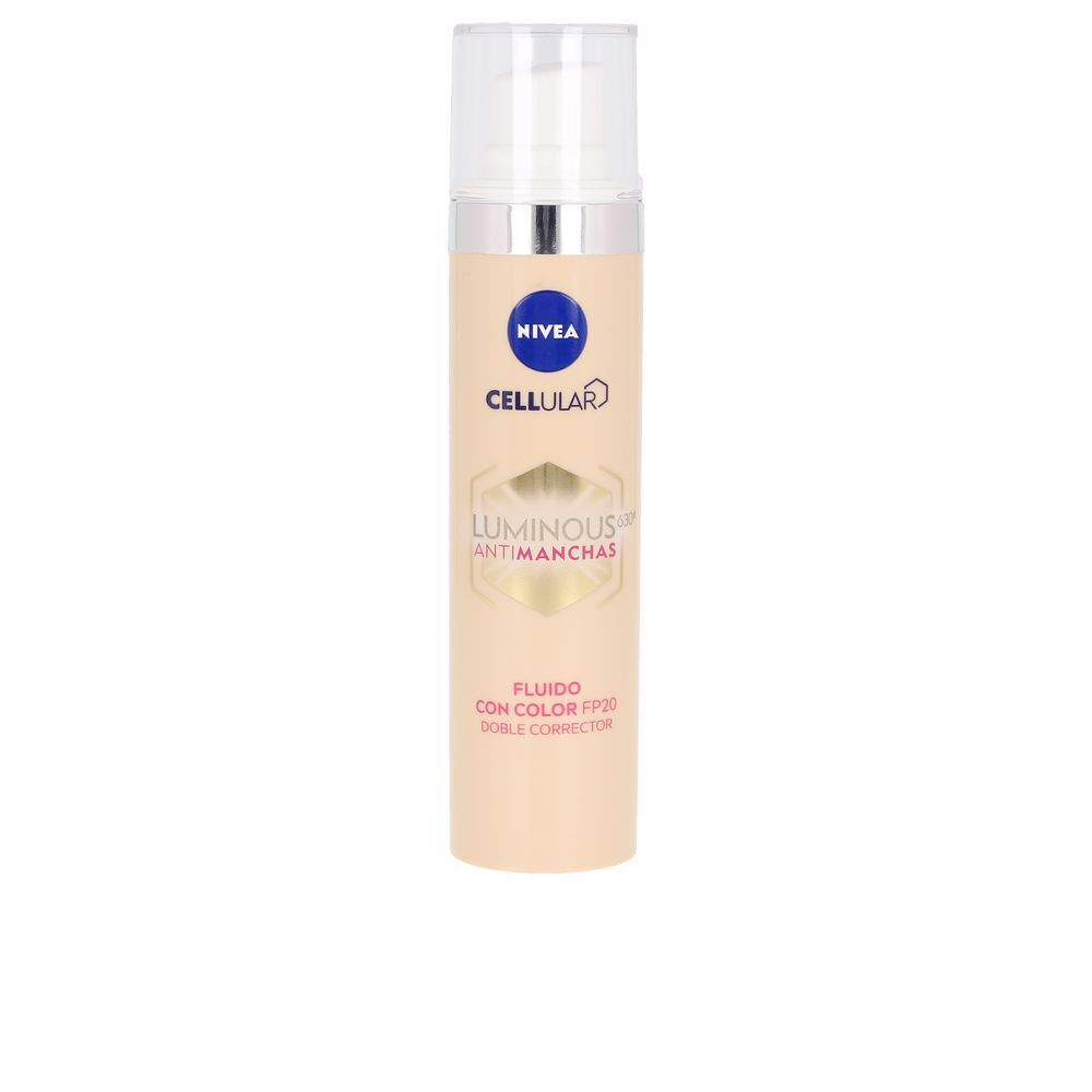 Fluido ANTIMACCHIA LUMINOSO 630º con colore spf20 40 ml