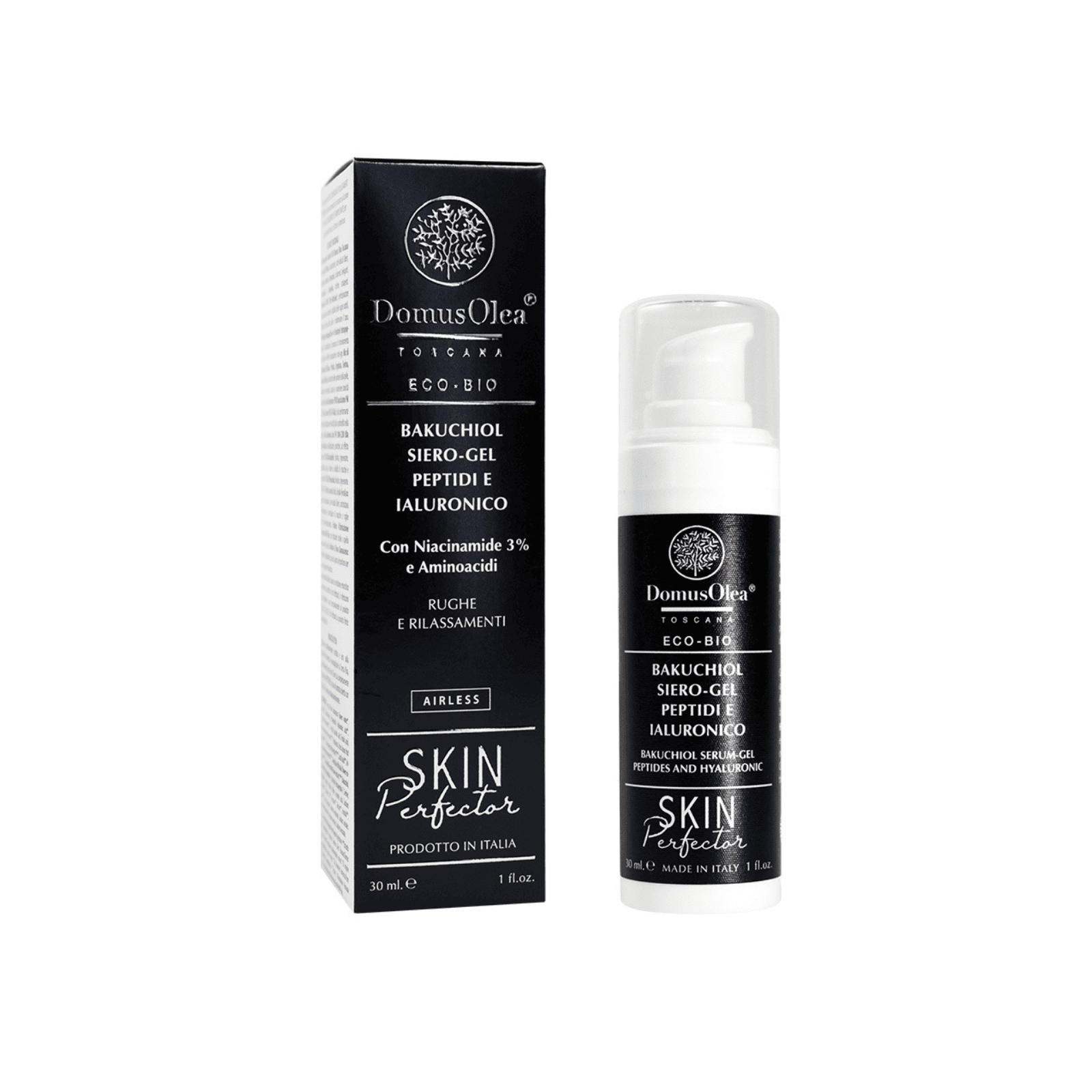 Domus Olea Toscana bakuchiol siero-gel peptidi e ialuronico 30 ml