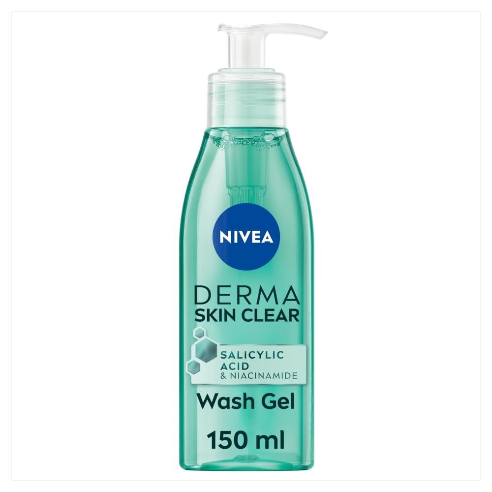 Nivea Derma Skin Clear Wash Gel 150Ml