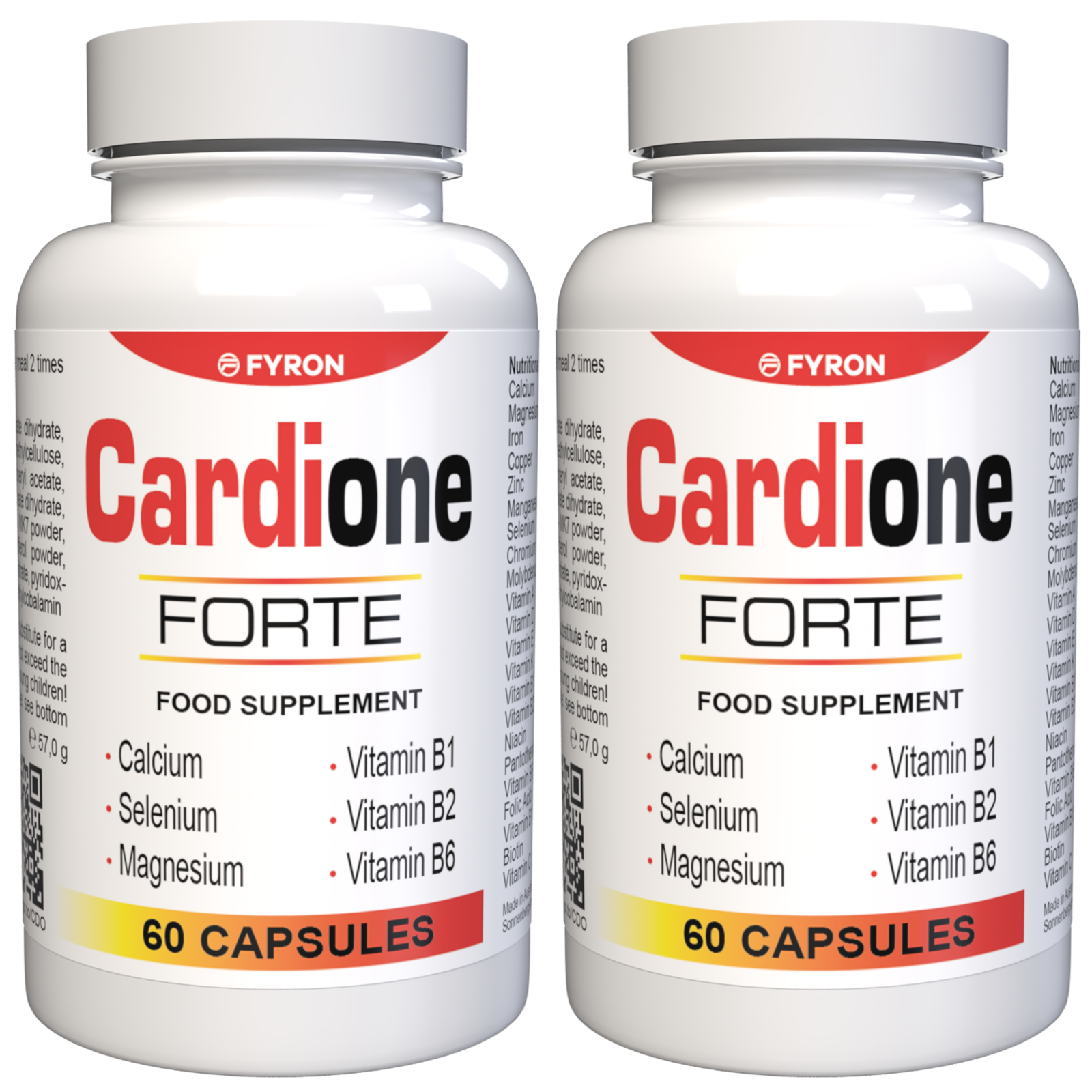 Cardione Forte - 120 Capsule, Confezione da 2- IT