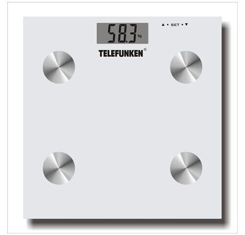 Telefunken Bilancia Pesapersone Digitale Elettronica max 180 kg Biango M02565