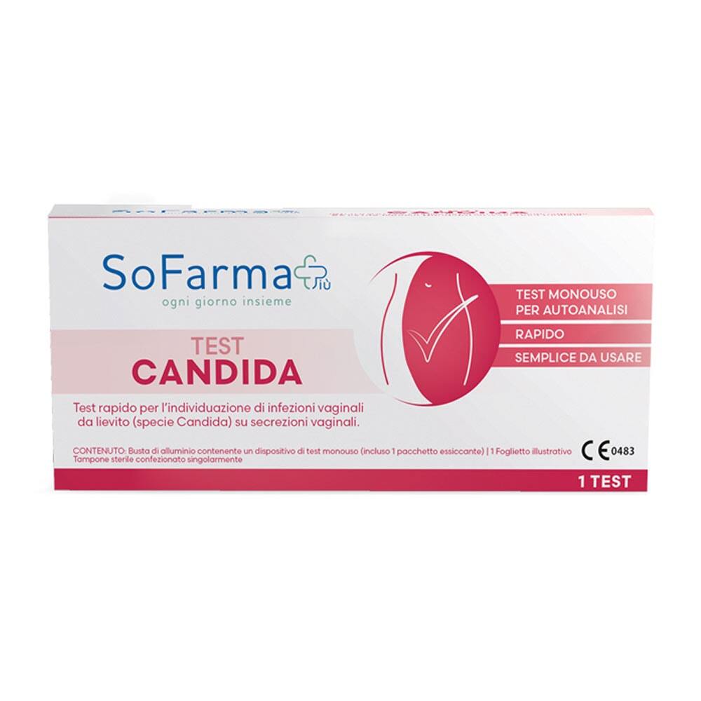 SoFarmaPiù Test Autodiagnostico Candida Albicans, 1 Test