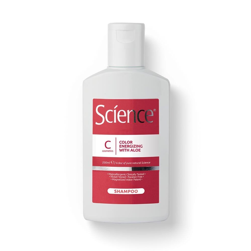 Science Shampoo Energizzante Colore con Aloe, 200ml
