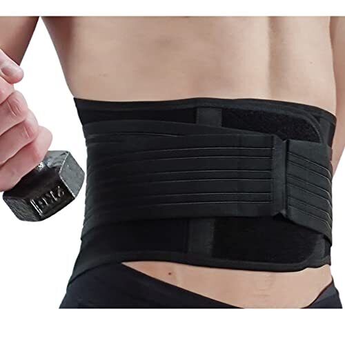 GYOUNG Fascia Lombare Supporto Schiena per sport Sostegno Fascia (a7W)