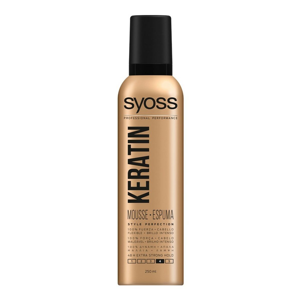 Spuma Modellante Keratin Syoss 5201143155199 [250 ml]