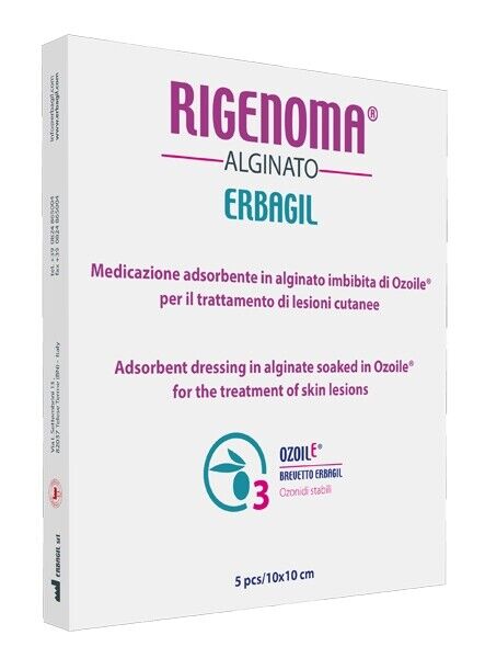Erbagil Rigenoma Alginato 5 Pezzi