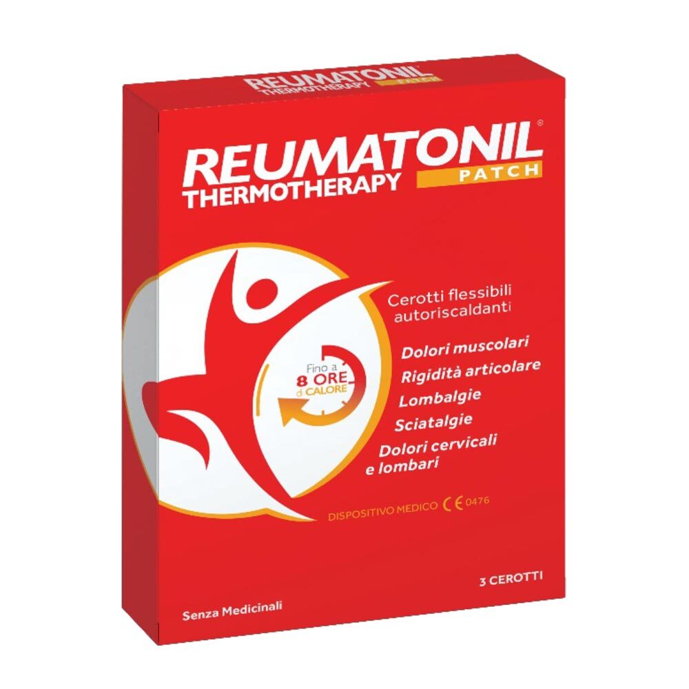 Named Reumatonil - Thermotherapy Patch Cerotto Autoriscaldante, 3 cerotti