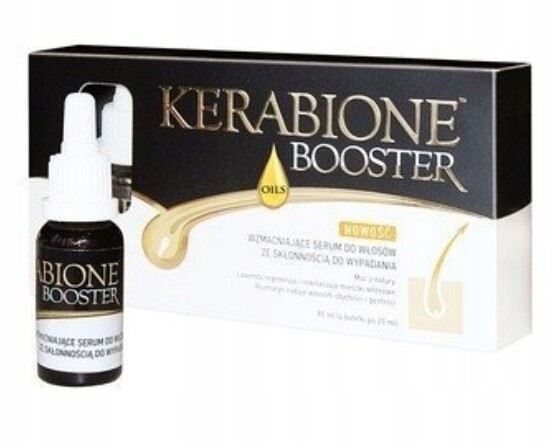 KERABIONE BOOSTER OILS HAIR SERUM 4 x 20 ml olio di rosmarino bergamotto