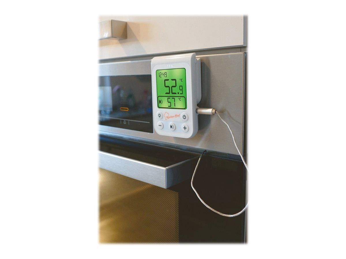TFA Küchen-Chef Meat thermometer white white Health Articles 14.1510.02