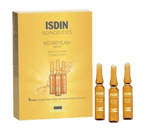 ISDIN Isdinceutics Instant Flash - Effetto Lifting Immediato, 1 Fiale