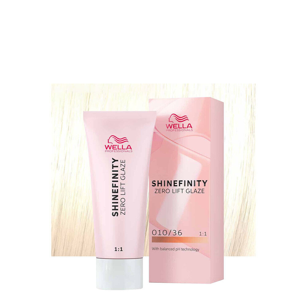 Wella Shinefinity 010/36 Biondo Platino Dorato Violetto 60ml