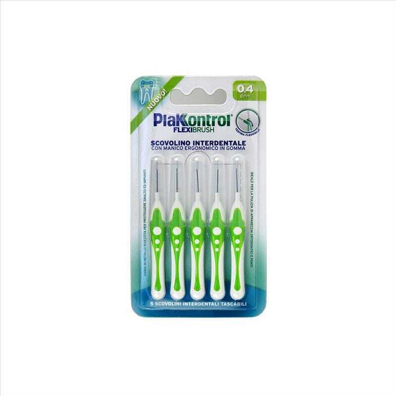 Plakkontrol Flexi Brush Scovolino Interdentale 04 mm, 5 Pezzi