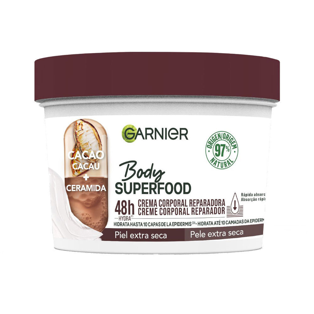 Cosmetici corpo Garnier unisex BODY SUPERFOOD crema corpo riparatrice 380 ml