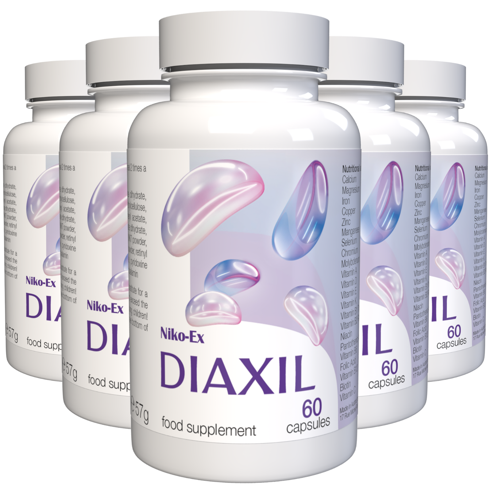 Diaxil Forte - 300 Capsule, Confezione da 5  IT