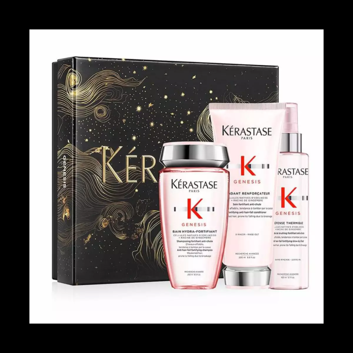 KÉRASTASE - GENESIS KIT NATALE - Bain Hydra-Fortifiant + Fondant Renforcateur +