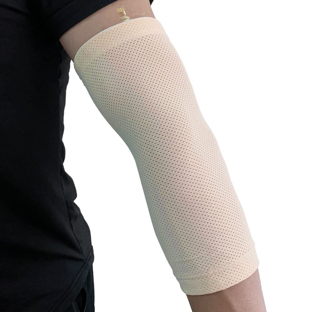 Braccio PICC Line Sleeve Protector Gomito Traspirante Cast Nursing Cast (e9E)
